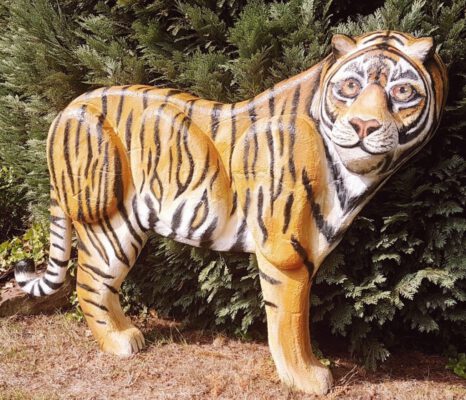 2D-Ziel Tiger