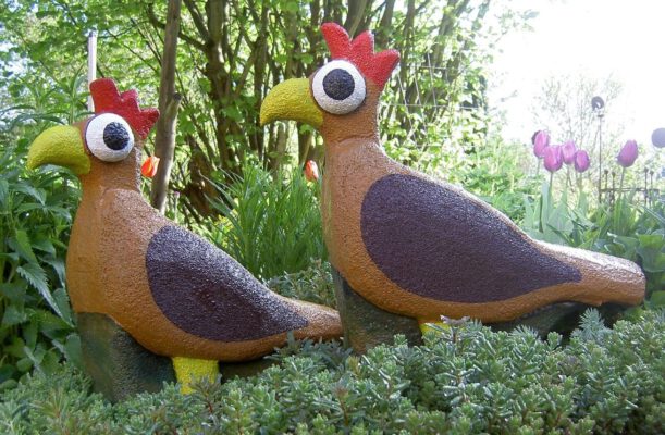 buntes Huhn